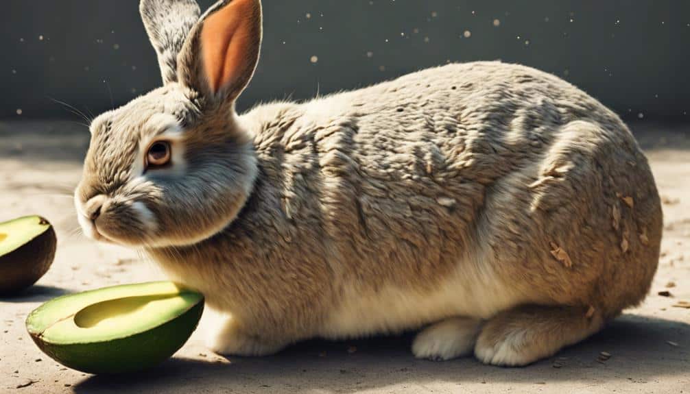 avocado toxicity in rabbits