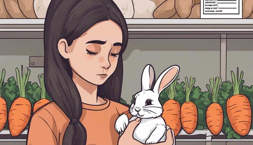 avoid feeding young bunnies