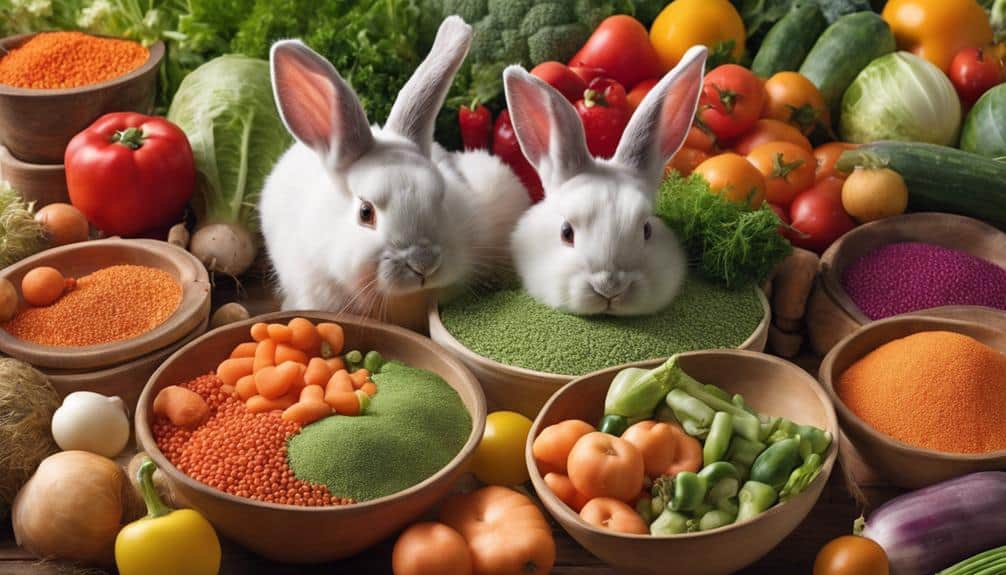 balanced diet for bunnies
