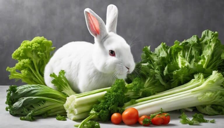 bunnies and celery consumption