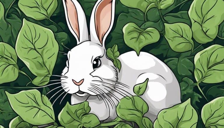 bunnies and english ivy