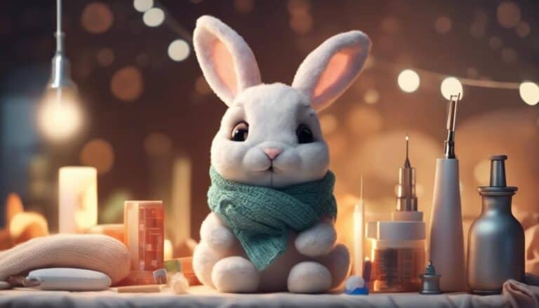 bunnies and pneumonia risk