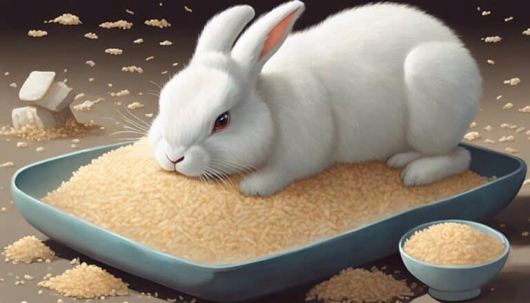 bunnies and rice consumption