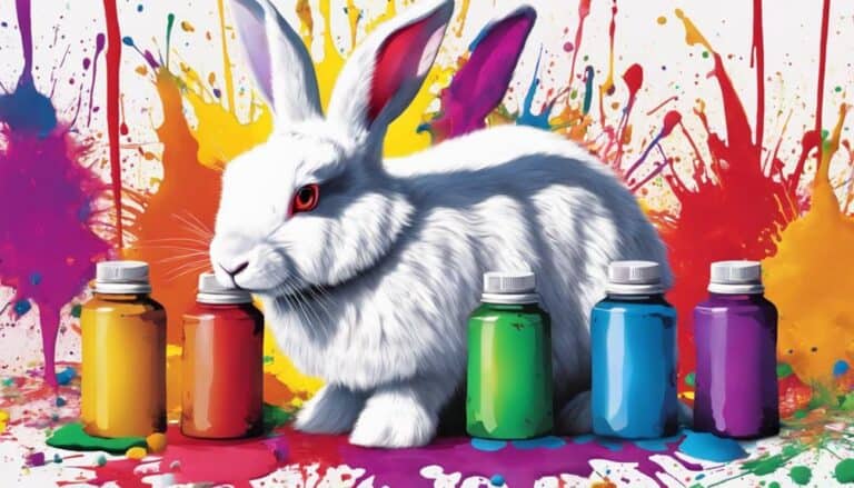 bunnies and safe dyes