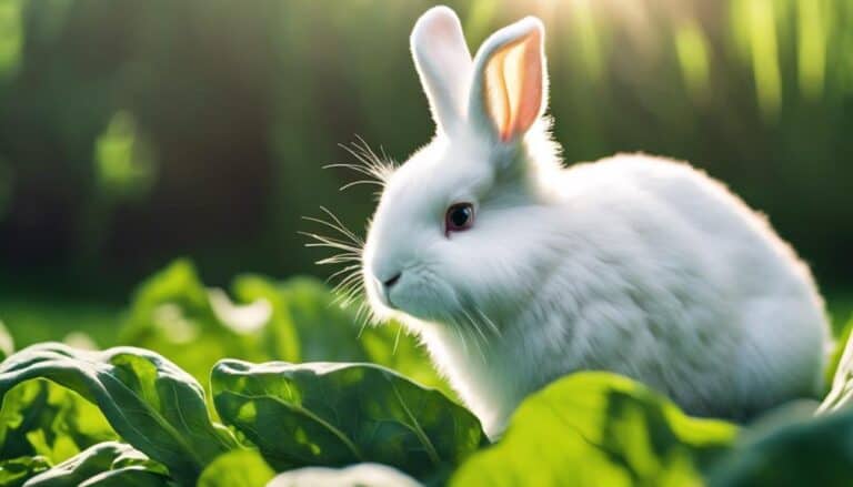 bunnies and spinach questions