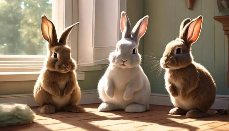 bunnies bond through grooming