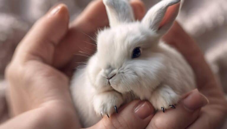 bunnies can scratch you