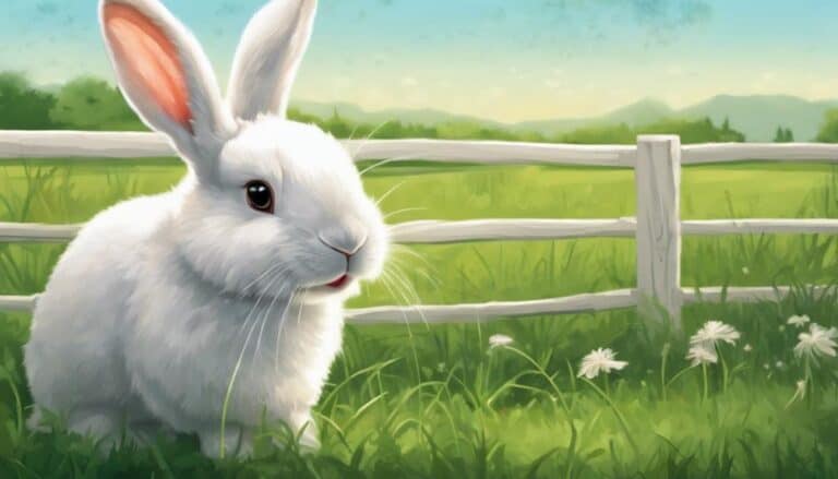 bunnies fleeing from home