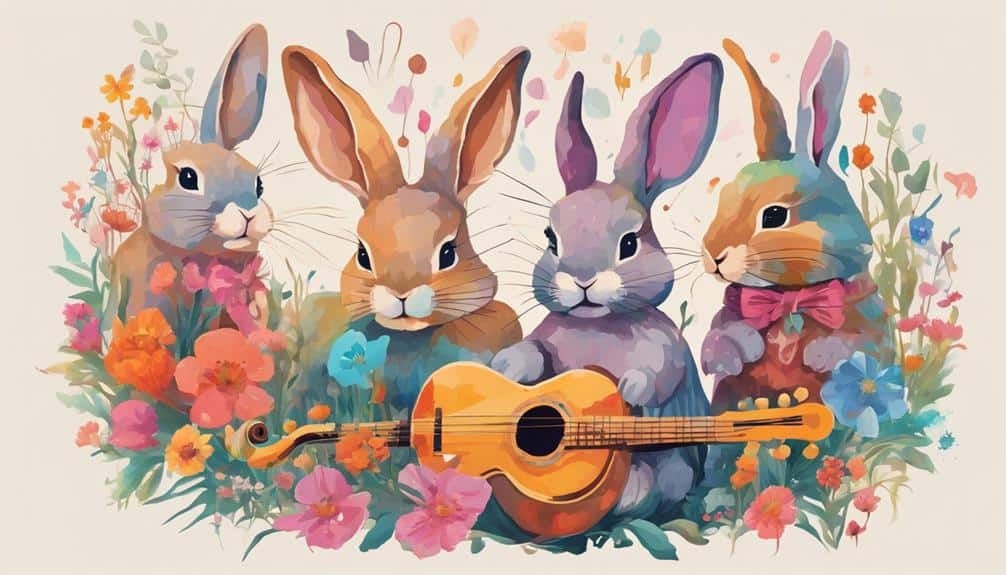 bunny art and tunes