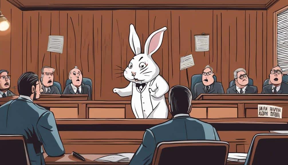 bunny attacks legal consequences