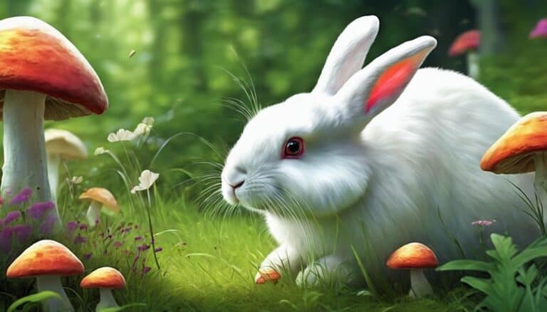 bunny diet and mushrooms