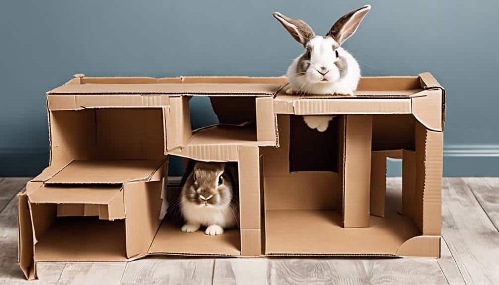 bunny enrichment ideas at home