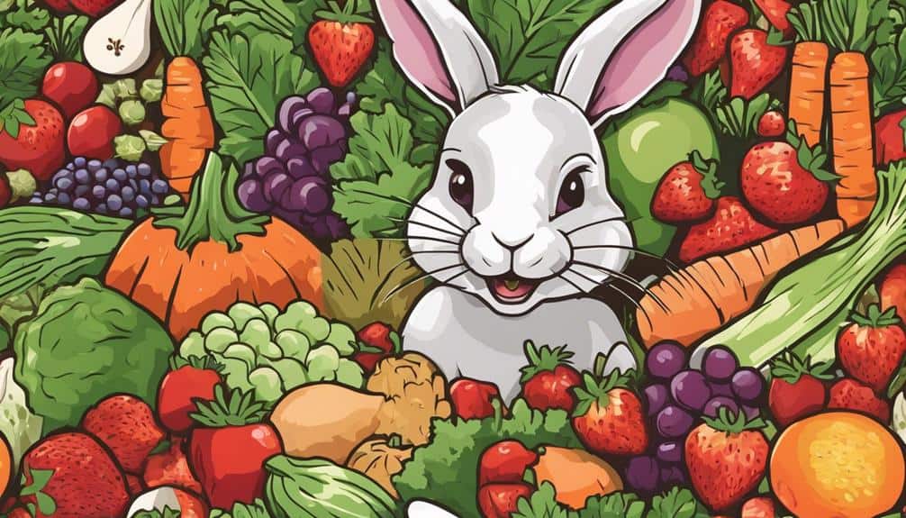 bunny friendly fruit options