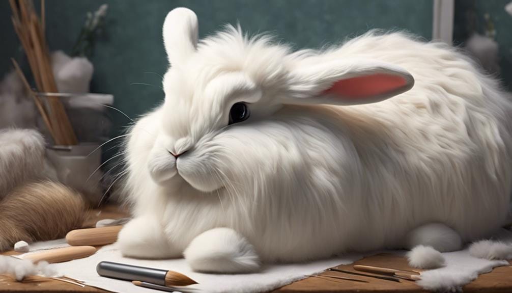 bunny molt care advice