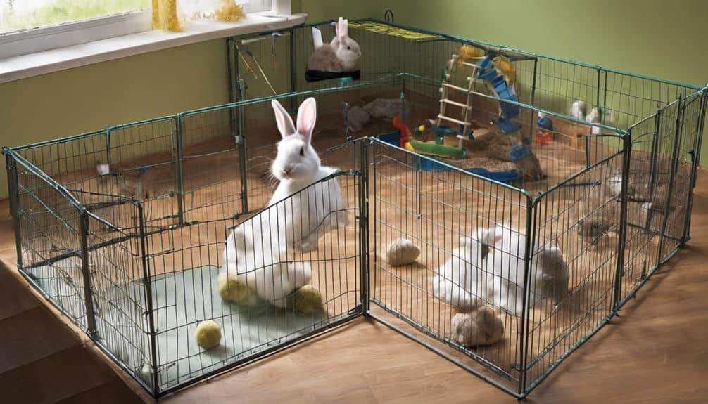 bunny proofing play area important