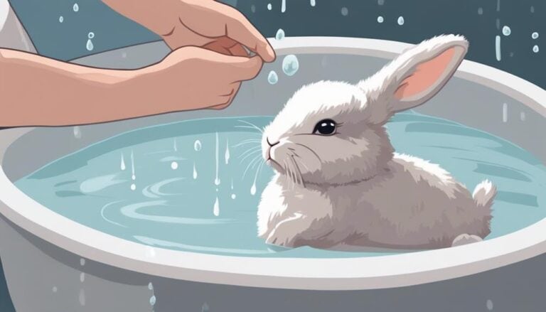 bunny rabbit bathing advice