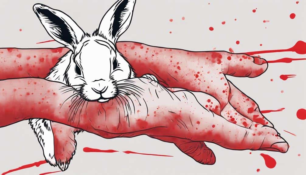 bunny scratches pose risks