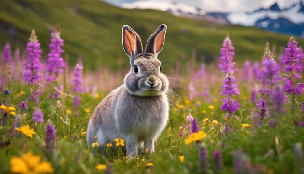 capturing wild bunnies on camera