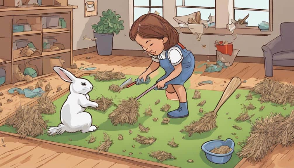 caring for bunny habitats