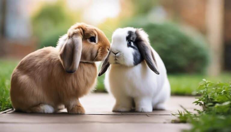 cute bunny showdown begins