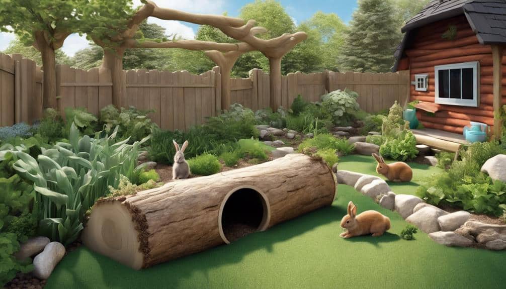 enriched habitats for bunnies