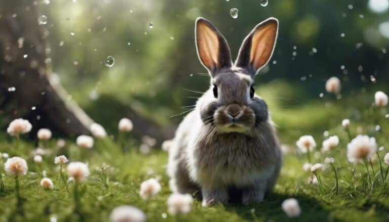 environment influences bunny behavior