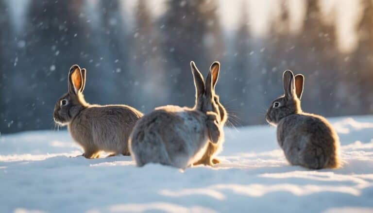 exploring alaskan bunny habits