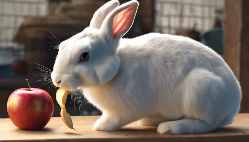 feeding apple cores safely