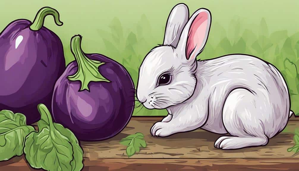 feeding baby bunnies eggplant