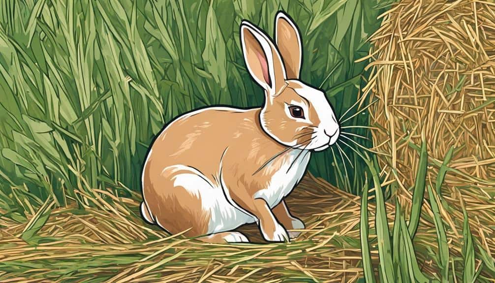 feeding bunnies hay diet