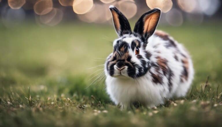 fluffy bunny breeds markings