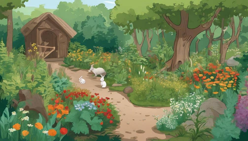 food foraging in nature