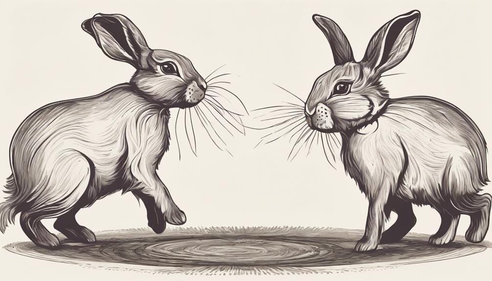 frustrated cat chasing tail