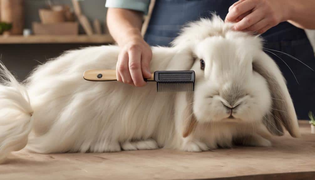 grooming fuzzy coats effectively