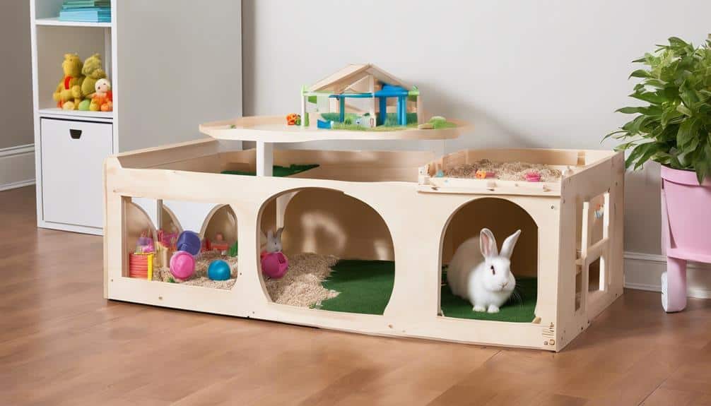 indoor bunny habitat advantages