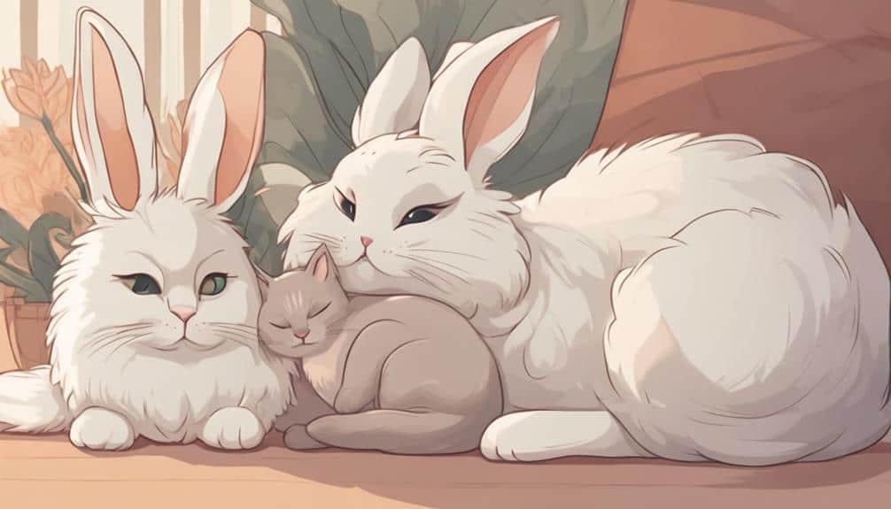 introducing cats to rabbits