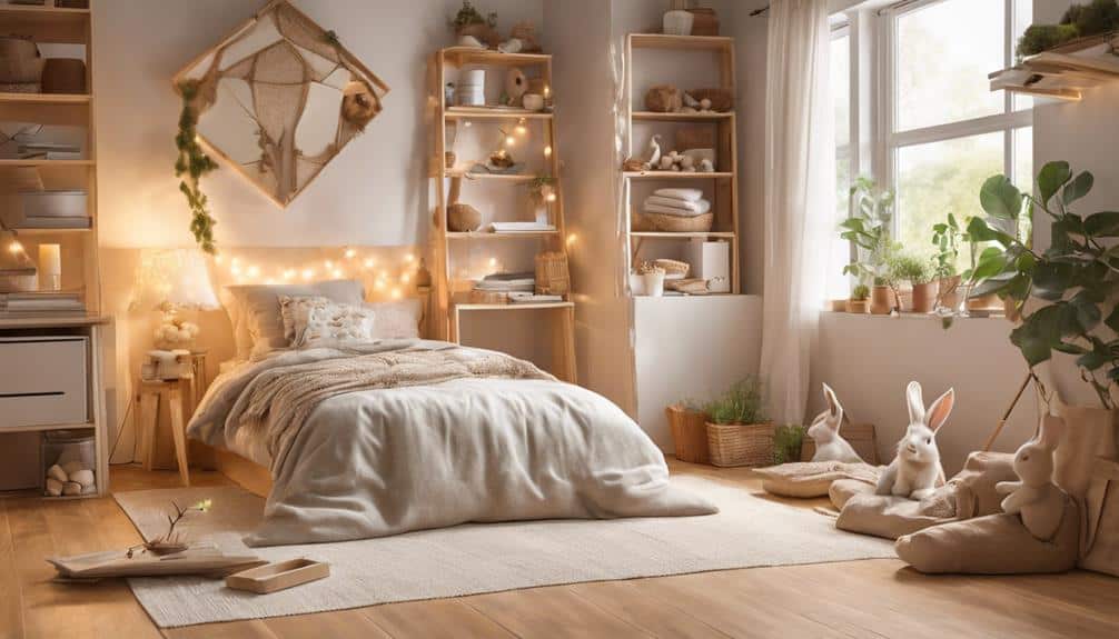 light up bunny homes