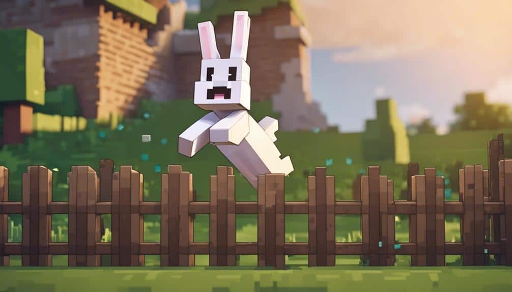 minecraft bunnies can jump