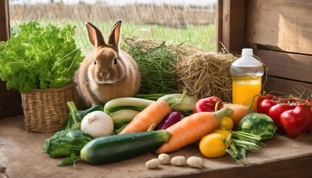rabbit breeding nutrition standards