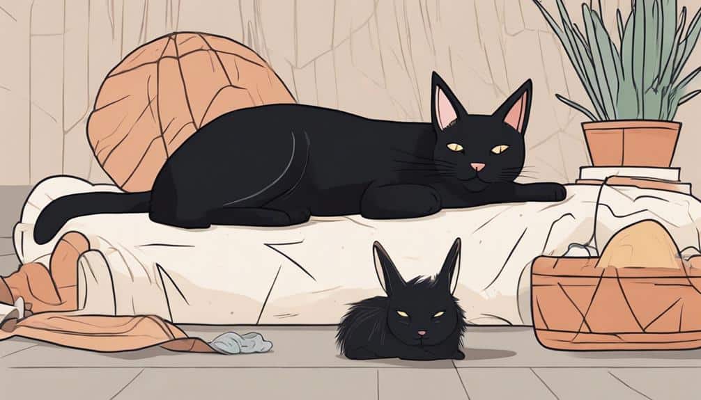 rabbit breeds and cats