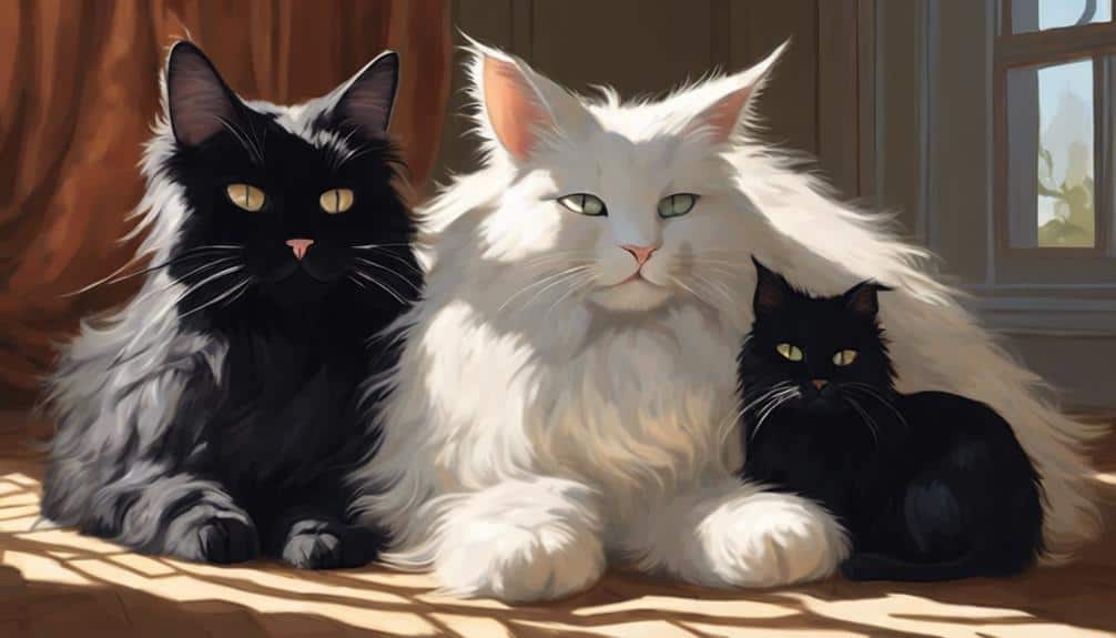 rabbit breeds and cats