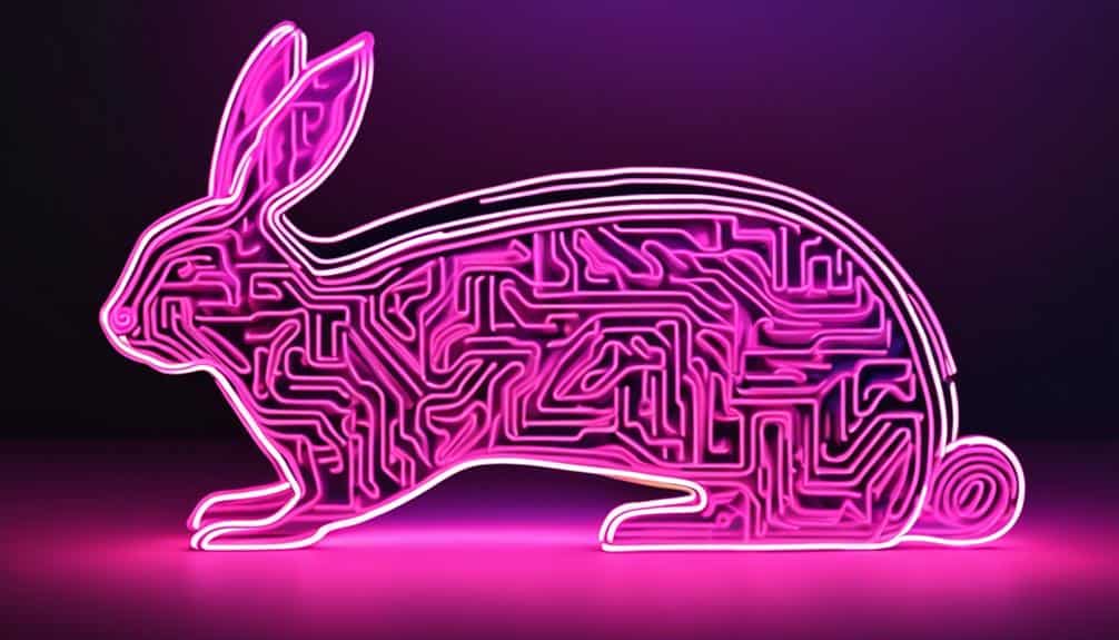 rabbit motifs on instagram