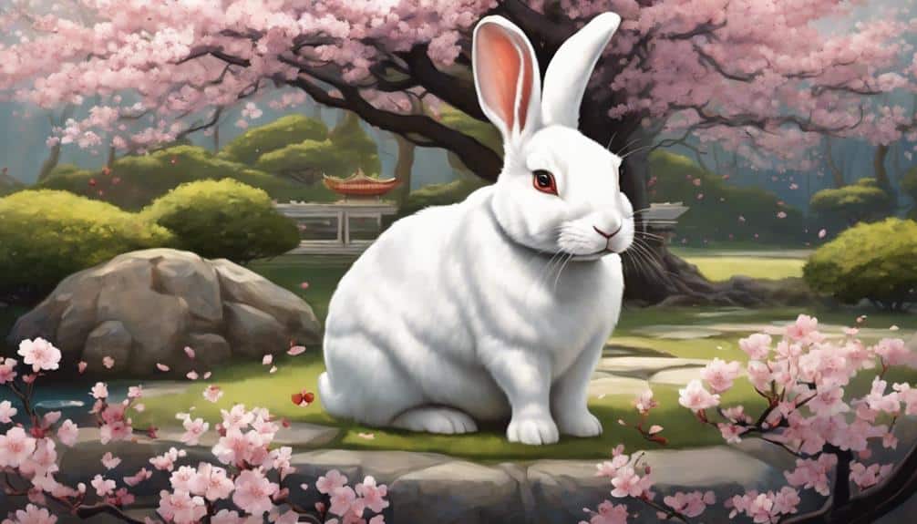 rabbit symbolism in asia