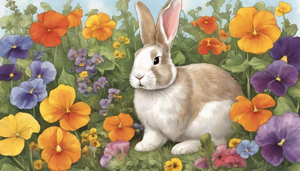 rabbits love to munch