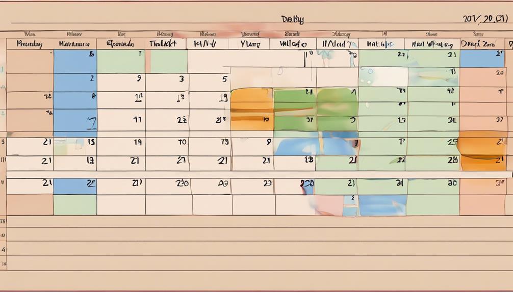 schedule for breeding dogs