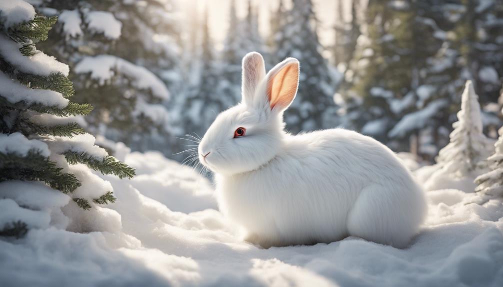 studying rabbit behavior patterns