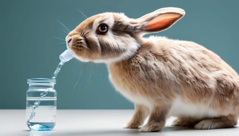 water essential for bunny