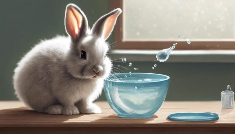 water for baby bunnies
