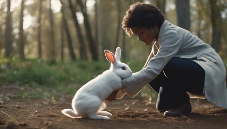 properly handling a rabbit