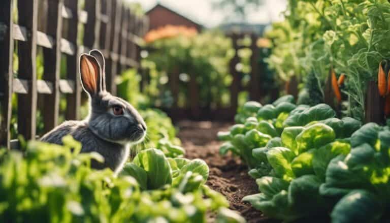 protecting gardens from rabbits